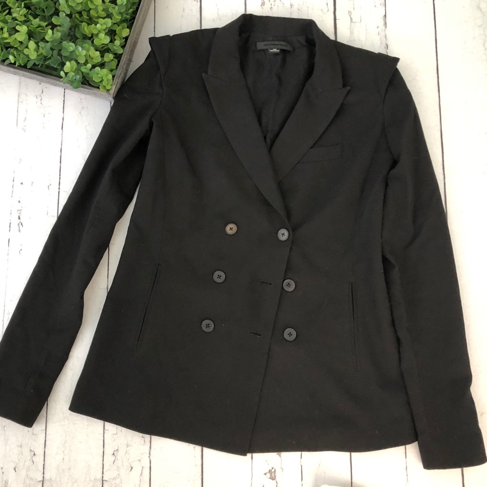Alexander Wang Winged Black Blazer